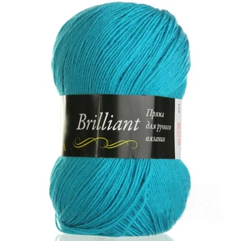 Пряжа Vita Brilliant | Віта Діамант 4993 бірюза