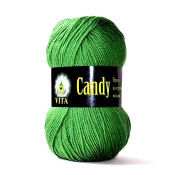 Пряжа Vita Candy | Віта Канді 2538 зелений