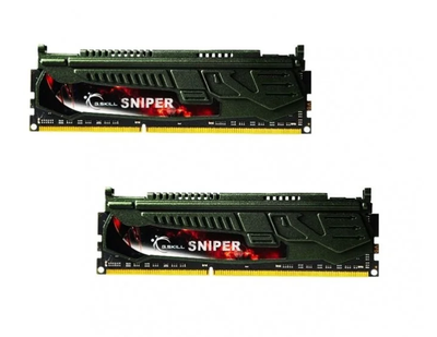 Оперативна пам'ять DDR3 8G KIT(2x4G) 2400MHz G.SKILL SNIPER 11-13-13-31 (box) F3-2400C11D-8GSR