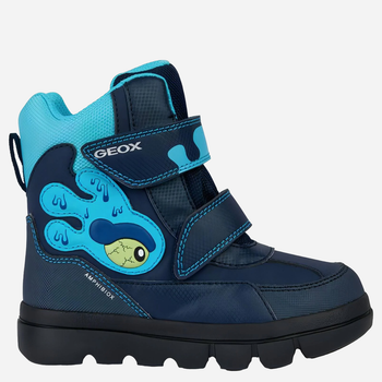 Дитячі зимові черевики для хлопчика GEOX GEOJ36LFA050FUCF4N4 30 Темно-сині (8056206322578)