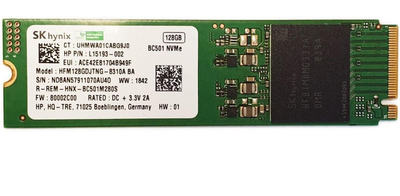 SSD накопичувач SK hynix 128GB M.2 PCIe NVMe (SSS0Z46562 )