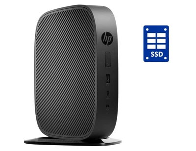 Неттоп HP Thin Client t530 USFF / AMD GX-212JJ (2 ядра по 1.2 - 1.6 GHz) / 4 GB DDR4 / 32 GB SSD / AMD Radeon R1E Graphics / Win 10 б/у