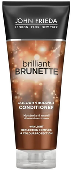 Odżywka John Frieda Brilliant Brunette Colour Vibrancy Conditioner kolor ciemnych włosów ożywiająca 250 ml (5037156227581)