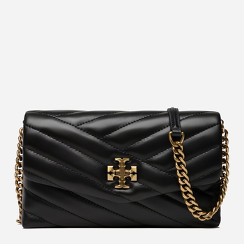 Сумка крос-боді через плече жіноча з натуральної шкіри Tory Burch TORB90343-001 Чорна (196133110508)