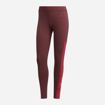 Legginsy sportowe damskie Adidas W E Cb Tight GD2923 XXS Czerwone (4062062018122)