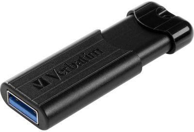 Флеш пам'ять USB Verbatim PinStripe USB 3.0 128GB Black (23942493198)