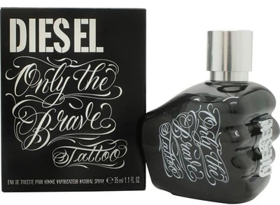 Woda toaletowa męska Diesel Only The Brave Tattoo 35 ml (3605521922830)