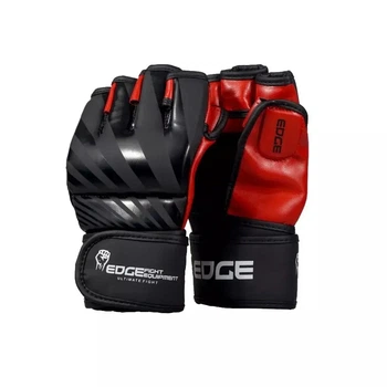 Рукавички для ММА EDGE Blade ЕКОшкіра ERM7 BlackRed XL