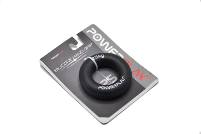 Еспандер кистьовий силіконовий PowerPlay PP-4324 Hand Grip Ring Hard 25 кг Чорний