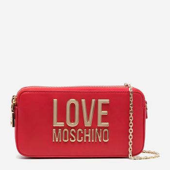 Сумка крос-боді через плече жіноча Love Moschino LMJC5609PP1GLI0-500 Червона (8059965998466)