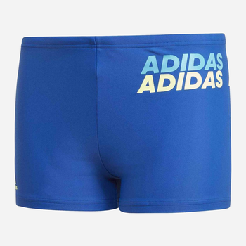 Підліткові плавки-боксери для хлопчика Adidas Yb Lin Brief GN5868 158 см Сині (4064045747609)