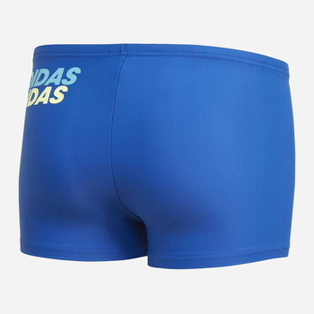 Młodzieżowe kąpielówki bokserki dla chłopca Adidas Yb Lin Brief GN5868 158 cm Niebieskie (4064045747609)