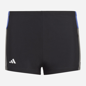 Підліткові плавки-боксери для хлопчика Adidas Cb 3S Boxer HR7473 140 см Чорні (4066745226743)