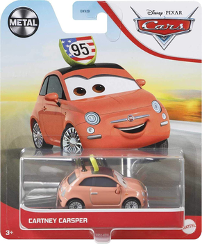 Samochód Mattel Disney Pixar Cars 2 Cartney Carsper (0887961910575)