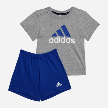 Дитячий літній комплект (футболка + шорти) для хлопчика Adidas I Bl Co T Set HR5887 98 см Різнокольоровий (4066745149387)