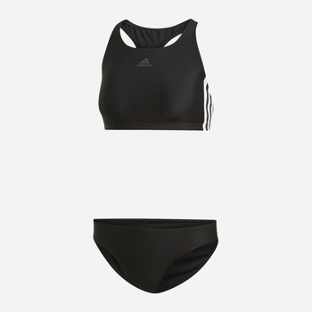 Strój kąpielowy dwuczęściowy damski Adidas Fit 2Pc 3S DQ3315 40 Czarny (4060515169193)
