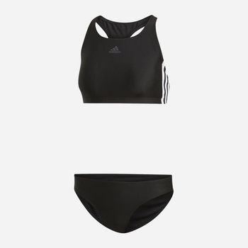 Купальник роздільний жіночий Adidas Fit 2Pc 3S DQ3315 42 Чорний (4060515169162)