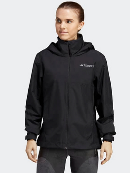 Вітровка жіноча Adidas W Mt Rr Jacket HN5460 M Чорна (4066751238624)