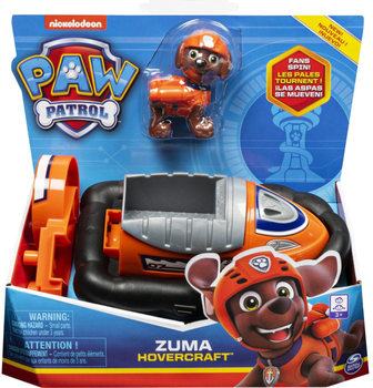 Poduszkowiec Spin Master Paw Patrol Zuma Hovercraft z figurką (0778988406038)