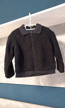 Зип кардиган для детей Shein Черный (s202101129 black (160 см)