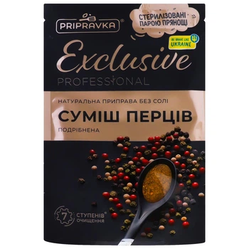 Упаковка Приправка Exclusive Суміш перців мелена 35 г * 20 шт