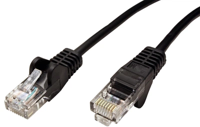 Патч-корд Rb-lan UTP Cat 5e 0.5 м Black (RB1400.5)