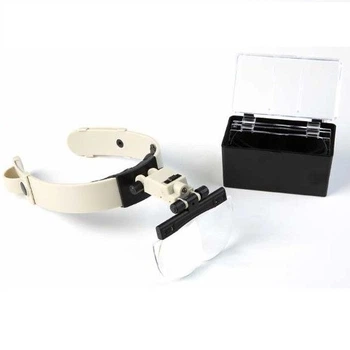 Бинокуляр Magnifier 81002 LED 1.2 х 1.8 x 2.5 x 3.5 x