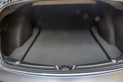 EVA коврик EVAtech в багажник авто для Tesla Model 3 2017-2020 1 поколения Sedan USA (TA1592BE2RBB)