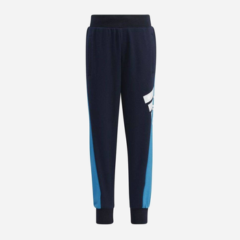 Дитячі спортивні штани для хлопчика Adidas Lk Bos Kn Pnt H40260 122 см Темно-сині (4064057040248)