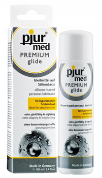 Żel intymny Pjur Med Premium Glide do pielęgnacji ciała i zabaw erotycznych na bazie silikonu 100 ml (827160105808)