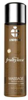Інтимний гель Swede Fruity Love розігріваючий для масажу Dark Chocolate 60 мл (7340040404608)