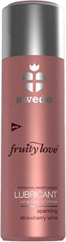 Інтимний гель Swede Fruity Love Lubricant зволожувальний Strawberry Wine 50 мл (7350028784608)