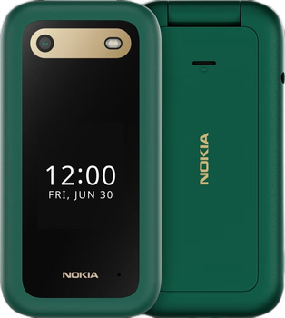 Мобільний телефон Nokia 2660 Flip 48/128MB DualSim Lush Green (6438409088352)
