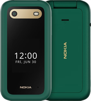 Мобільний телефон Nokia 2660 Flip 48/128MB DualSim Lush Green (6438409088352)