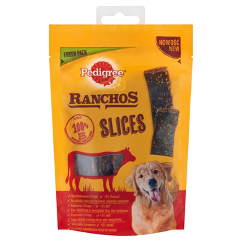 Ласощі для собак Pedigree Ranchos Slices яловичина 60 г (5998749141670)