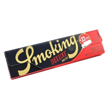 Бумага для самокруток SMOKING KS DE LUXE + TIPS