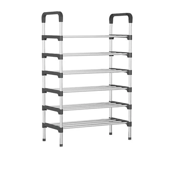 Полиця для взуття 6 секцій New shoe rack 56 х 28 х 113 см