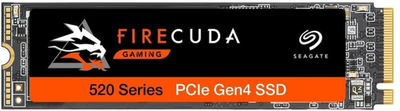 Dysk SSD Seagate FireCuda 520 2TB M.2 PCI Express 4.0 x4 TLC (ZP2000GV3A012)