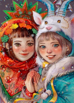 Листівка Cardsforsoul Колядки 10,5 Х 14,8 см