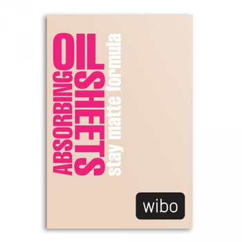 Bibułki Wibo Absorbing Oil Sheets matujące 40 szt (5907439136124)