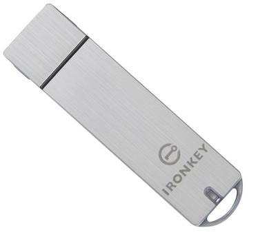 Флеш пам'ять Kingston IronKey Enterprise S1000 Encrypted 16GB USB 3.0 Silver (IKS1000E/16GB)