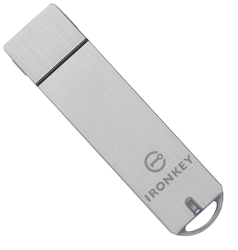 Флеш пам'ять Kingston IronKey Enterprise S1000 Encrypted 4GB USB 3.0 Silver (IKS1000E/4GB)