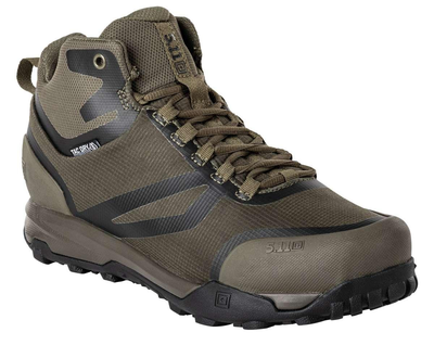 Тактичні черевики 5.11 A/T Mid Waterproof Boot р. 44 зеленого кольору