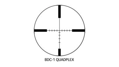 Оптичний приціл SIG Optics Whiskey 3 3-9x40 (25,4 мм) SFP, BDC-1 QUADPLEX