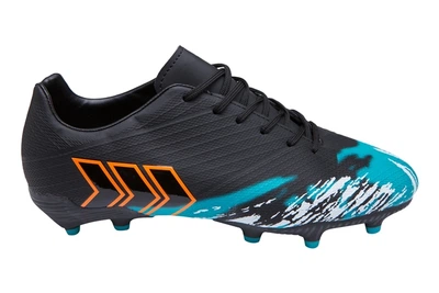 Бутсы RESTIME DMB22050-2 для взрослых черный/голубой/белый size 43/26.5см