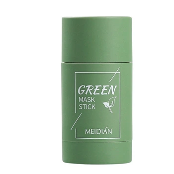 Маска стик для обличчя Meidian Green Mask Stick з екстрактом зеленого чаю для глибокого очищення і звуження пор