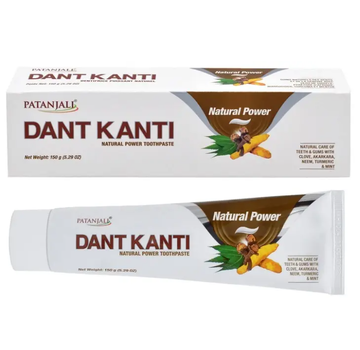 Зубная паста аюрведическая Patanjali Дант Канти - Натуральная сила, 150 г