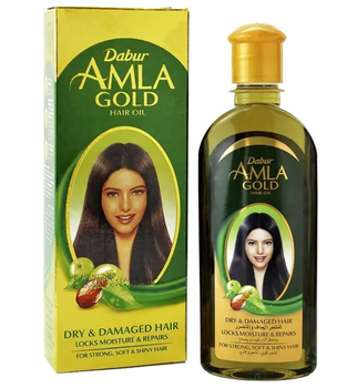 Масло для волос Dabur Amla Золотое, 200 мл
