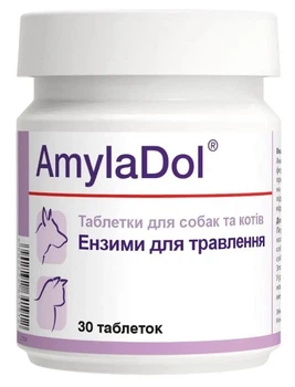 Витаминно-минеральная добавка Dolfos AmylaDol при заболеваниях поджелудочной железы, 30 таблеток