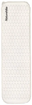 Матрас надувной туристический Naturehike CNK2300DZ013 одноместный прямоугольный 185 x 55 x 3.5 см Светло-серый (6976023926976)